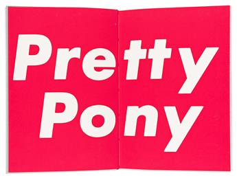 Kruger, Barbara, illus. (b. 1945) & Stephen King (b. 1947) My Pretty Pony.